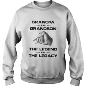 Grandpa And Grandson The Legend And The Legacy Shirt